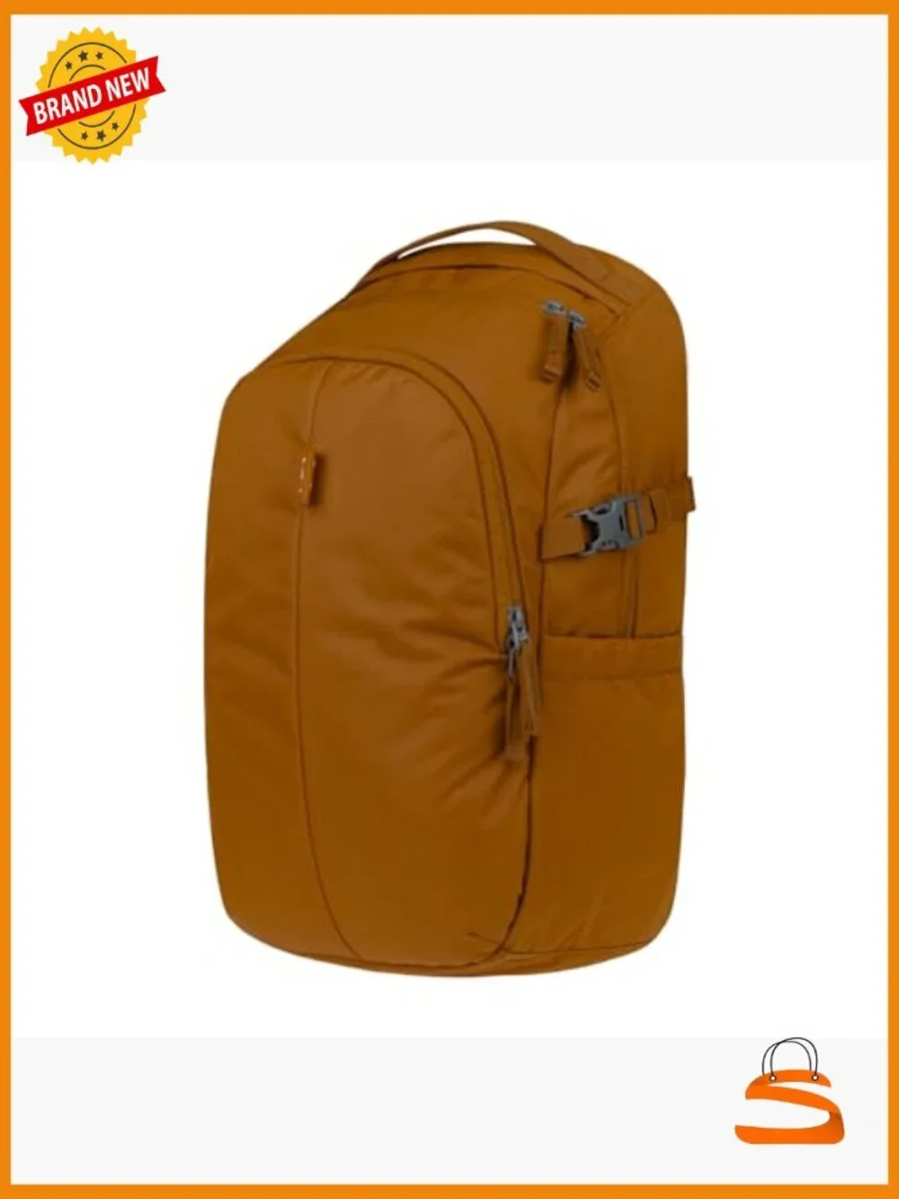 Sleek 30L Water-Resistant Laptop Backpack with Padded Tech Compartment